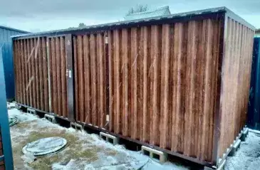 Хозблок для хранения вещей с принтом "под дерево" в дер. Слобода, Медновское сельское поселение, Тверская область