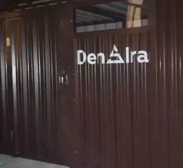 Контейнер для вещей по индивидуальным размерам в шоколадном цвете с принтом в дер. Переделки, Одинцовский г.о, МО