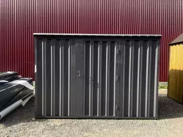 Хозблок для садовой техники и инвентаря в графитовом цвете в СНТ Дубки, пос. Газопровод, р-н Коммунарка, г. Москва